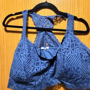 Lace Bralette in Blue
